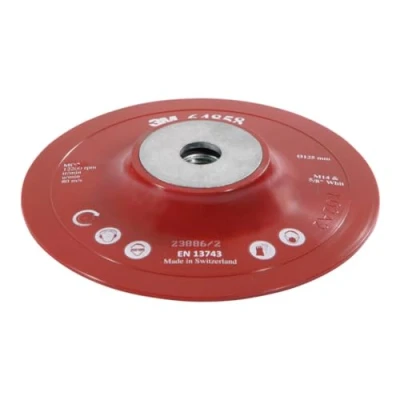 Imagen de 3M Plato soporte para Disco de Alto Rendimiento, 125 mm, Perfil bajo, Blando, 1/Caja