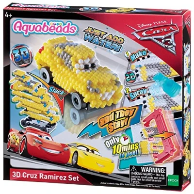 Imagen de Aquabeads Juego de Rayo Mcqueen en 3D