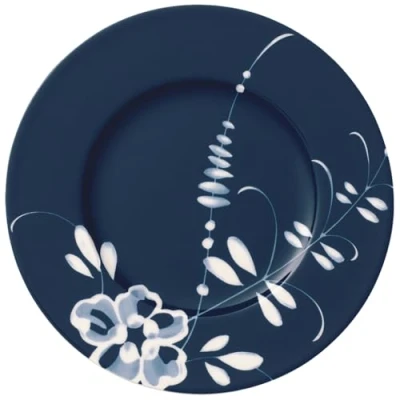 Imagen de Villeroy &amp; boch vieux luxembourg brindille plato para pan, 16 cm, porcelana premium, azul.