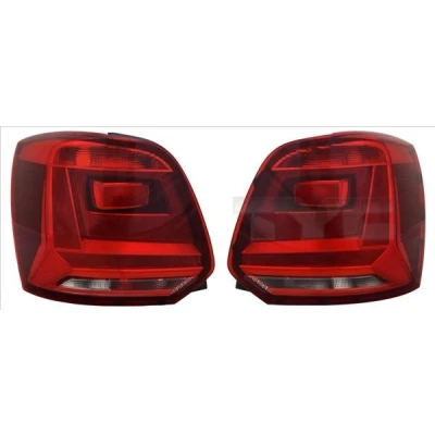 Imagen de TYC 11 12605 31 2 Piloto trasero derecha negro sin portalámparas VOLKSWAGEN: Polo V Hatchback
