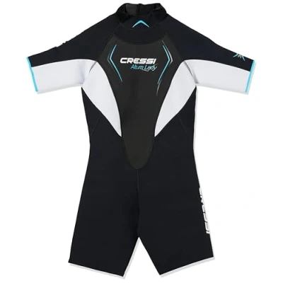 Imagen de Cressi Altum Wetsuit Lady 3 mm Traje de Neopreno Una Pieza o Shortry, Mujer, Negro/Rosa, M/3