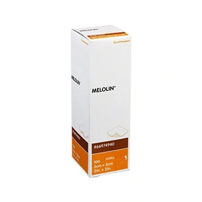 Imagen de Smith &amp; Nephew Melolin Wound Dressing 5cm x (Pack Size: Pack of 100 dressings) by