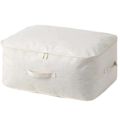 Imagen de DOSSAE Bolsa de Almacenamiento Ropa Plegable,Bolsa Almacenaje Ropa,Caja con Asa Reforzada y Cremallera Robusta,para Guardar Ropa, Edredones, Mantas. (Size : 73L)