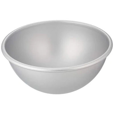 Imagen de DECORA 0062956 MOLDE DE ALUMINIO ANODIZADO PARA SEMIESFERA Ø 18 X H 9 CM