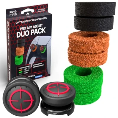 Imagen de ProFPS Gaming Accessoires voor PS5 / PS4 (Anillos de Precisión + Joysticks Cúpula)