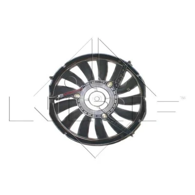 Imagen de NRF 47206 Ventilador de radiador 280 12 180 con bastidor (armazón) AUDI: A4 B5 Berlina, A6 C5 Avant, Berlina