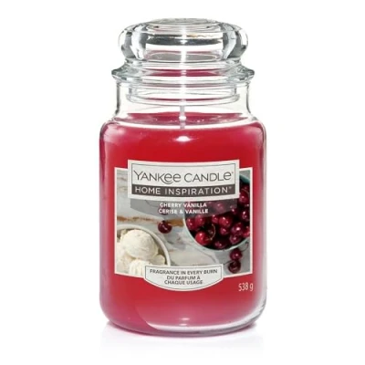 Imagen de YANKEE CANDLE Tarro grande de vainilla y cereza