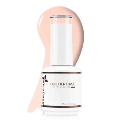 Imagen de Nicedeco 8 IN 1 Gel Constructor Uñas Builder Base en Esmaltes Semipermanentes Para UV/LED Soak Off Colores Vibrantes y Duraderos 15ML 10
