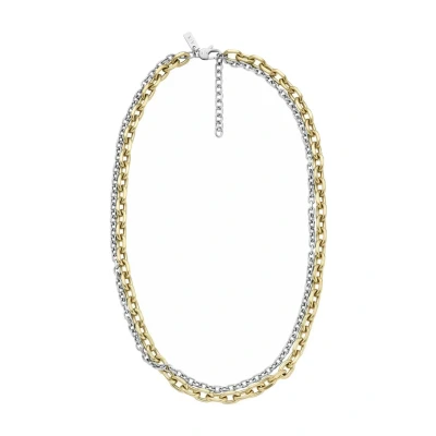 Imagen de Armani Exchange AXG0160710 Collar de acero inoxidable dorado