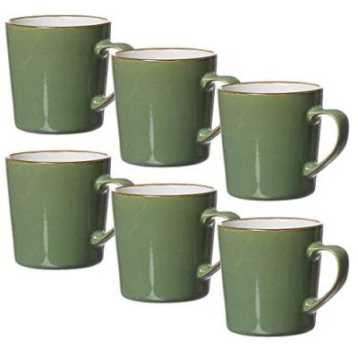 Imagen de Ritzenhoff &amp; Breker VISBY 277449 Juego de tazas café (6 unidades, 400 ml), color verde