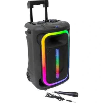 Imagen de Ibiza MOBILE800 Sistema de sonido para fiestas (800 W, TWS, micrófono, carrito)