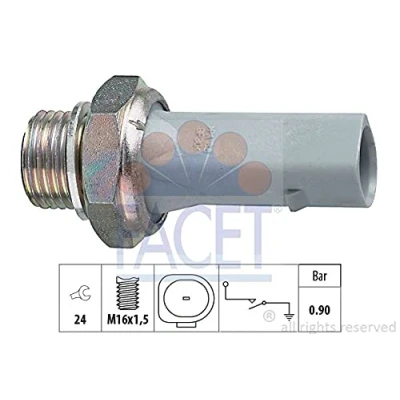Imagen de FACET 7.0150 Sensor de Presión Aceite M16x1,5 0,9bar Made in Italy OE Equivalent SKODA: Fabia I Hatchback, Octavia Hatchback