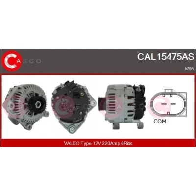 Imagen de CASCO CAL10263AS Alternador 12V 120A VOLKSWAGEN: Transporter 4, 4 Bus, VOLVO: S60 I, S80 V70 2