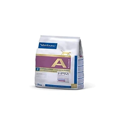 Imagen de VIRBAC HPM Feline Allergy Hypoallergenic A2 3KG
