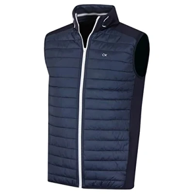 Imagen de Calvin Klein Hombre Hybrid Bodywarmer Golf Gilet Azul Marino/Marina XXL
