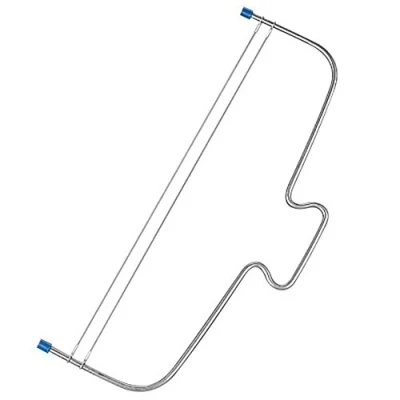 Imagen de Cocina Hornear acero inoxidable una capa para tartas/cortador de alambre/nivelador con 2 pcs alambre