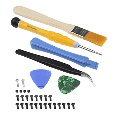 Imagen de eMagTech Juego de Destornilladores Cruzados Herramientas Apertura Kits reparación compatibles con el Controlador DualSense 5 PS5 Cepillo Limpieza