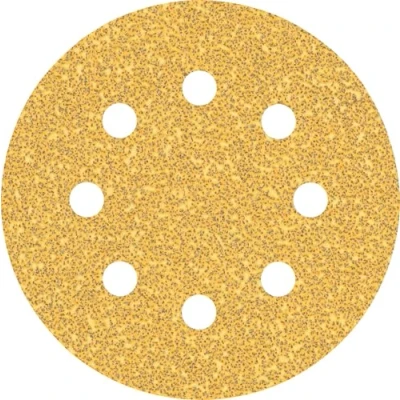 Imagen de Bosch Professional 5 x Lijas Expert C470 con 8 agujeros, para Madera dura, Pintura sobre madera, 115 mm, Grano 40, Accesorios Lijadora excéntrica