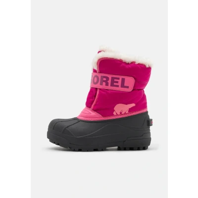 Imagen de Sorel Snow Commander Boot, Botas de Invierno Unisex niños, Tropic Pink Deep Blush 2023, 28 EU