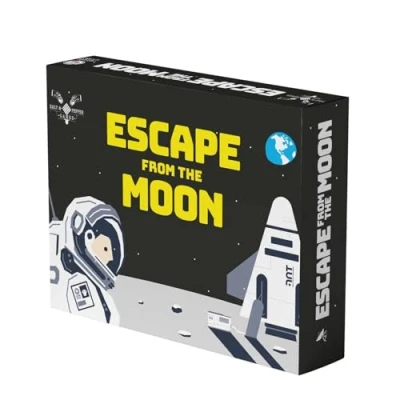 Imagen de Escape from The Moon Solo Survival Card Game Strategic Deck Building, Scenario Based Gameplay, 1 Player, Ages 13+, 3045 Min English &amp; Spanish