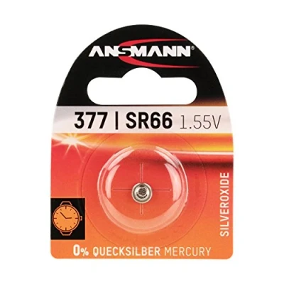Imagen de Ansmann 1516 0019 Batería No recargable Pilas (button/coin, 20 60 c, De Óxido Plata, Plata)