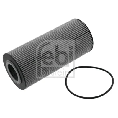 Imagen de FEBI BILSTEIN 49866 Filtro de aceite con junta anular Cartucho filtrante MERCEDES BENZ: ACTROS MP4, AROCS, ATEGO 3