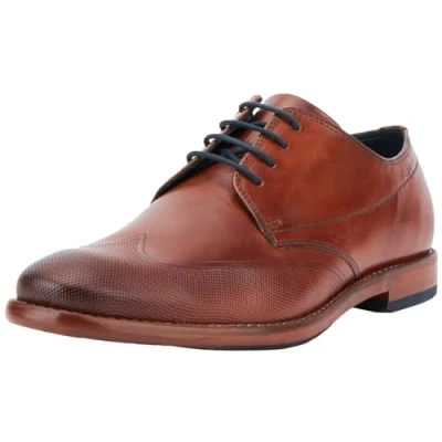 Imagen de bugatti Mansaro, Zapatos con Cordones Hombre, Coñac, 41 EU