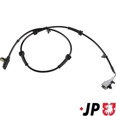 Imagen de JP GROUP 4097102700 Sensor de ABS Eje trasero izquierda, trasero, derecha activo 1060 gris NISSAN: X Trail