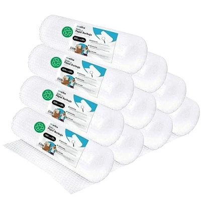 Imagen de Rollo Plástico de Burbujas, Burbujas Reciclado para Embalar, Mudanzas, Embalajes y Cajas, Embalaje · m office (100cmx10m, 10 unds)
