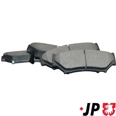 Imagen de JP GROUP 4763600310 Juego de pastillas freno Eje delantero con avisador acústico desgaste SUZUKI: Jimny SUV, Grand Vitara 1 I SUV