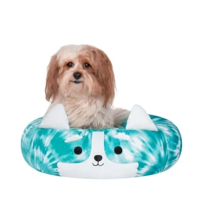 Imagen de Squishmallows Cama Original para Mascotas Halver The Corgi de 20 Pulgadas, pequeña y ultrasuave Oficial Felpa