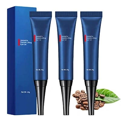 Imagen de Gel De Contorno Ojos Con Péptidos Awaken Openeyes,Crema Para Antiarrugas,Reduce Las Ojeras,Lifts Reafirmante Antiarrugas Tensor Ojos,Crema Hombres Deshinchante