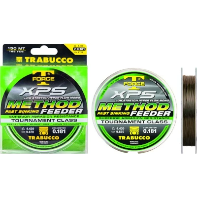 Imagen de Trabucco XPS Method Feeder Monofilamento 0,203mm 5,3kg/11,7lb (150m)