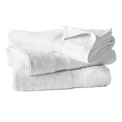 Imagen de de Witte Lietaer 194875 Lote 3 Toallas Ducha Algodón Blanco 140 x 70 cm