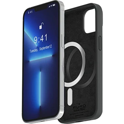Imagen de Funda Puro Icon Magsafe Negro Para Iphone 14 Pro