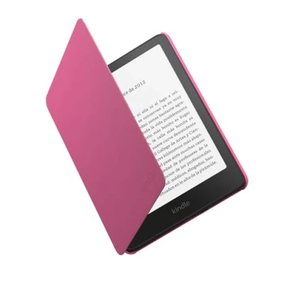 Imagen de Nueva Funda Amazon Kindle Paperwhite y Colorsoft Signature Edition protectora ligera plegable Material vegetal