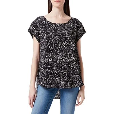 Imagen de ONLY AOP NOOS PTM Blusa, Mujer, Talla: 40, Black