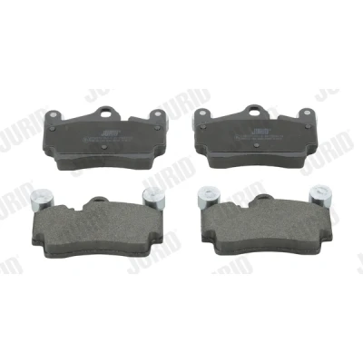 Imagen de JURID 573227J Juego de pastillas freno preparado para indicador desgaste sin accesorios PORSCHE: Cayenne, VOLKSWAGEN: Touareg I, AUDI: Q7