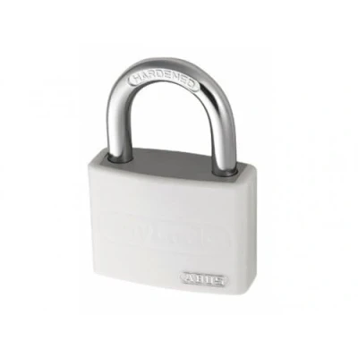 Imagen de Abus 50723 Candado personalizable (aluminio, 40 mm, moderno) color blanco