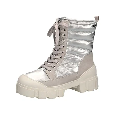 Imagen de Caprice 9 26220 29, Botas Cortas al Tobillo Mujer, Silver Comb, 38 EU