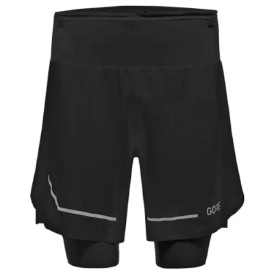 Imagen de GORE WEAR Ultimate 2in1, Shorts Hombre, Negro, XL
