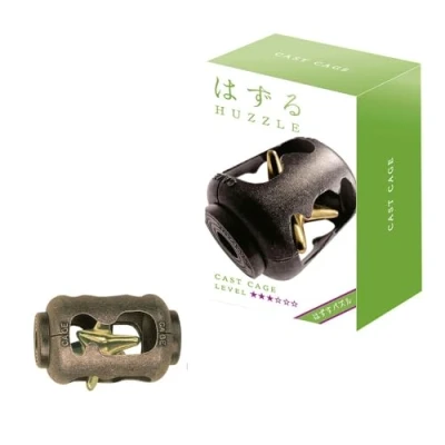 Imagen de Hanayama Cage Puzzle lógico, Color Metalic (52473785)