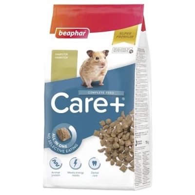 Imagen de Beaphar Care+ Pienso Premium Comida para Hámsters 700g Alto en Fibra Desgaste de los Dientes y Salud Dental Alimentación Extrusionada