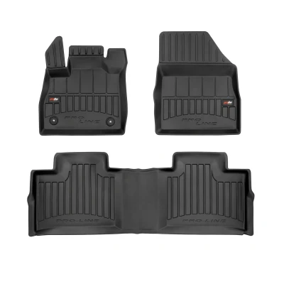 Imagen de FROGUM proLine 3D 3D409965 Juego de alfombrillas suelo Caucho delante y detrás 3 negro Adaptado RENAULT: Espace 5