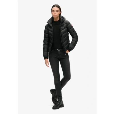 Imagen de Superdry Hooded FUJI Chaqueta de invierno, Mujer, Talla: 44, Black