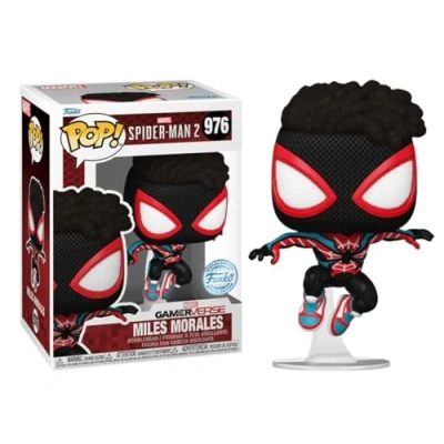 Imagen de Funko Pop! Marvel: Spider Man 2 Miles Morales (Evolved Suit) (Exc), Figura de vinilo coleccionable 78507, estándar