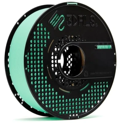 Imagen de 3DFILS Filamento PLA para impresión 3D Neat Winding esFil MAX: 1.75 mm,1Kg,Verde Menta