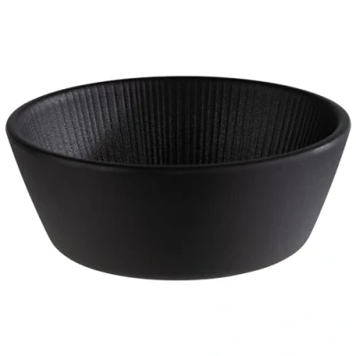 Imagen de APS 85271 Nero Cuenco en negro, diámetro de 12,5 cm, altura 4,5 0,25 litros