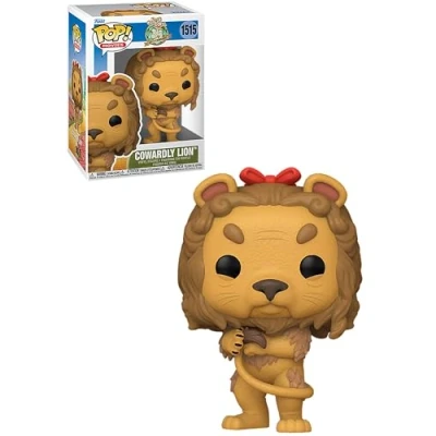 Imagen de Funko Pop! Movies: The Wizard of Oz Cowardly Lion 1/6 de Probabilidades Obtener la RARA Variante Chase Afelpado Figura Vinilo Coleccionable Idea Regalo Mercancia Oficial