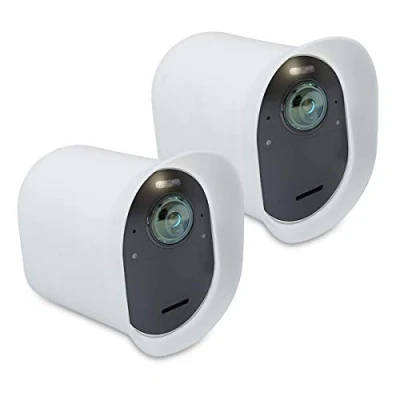 Imagen de kwmobile Set 2X Funda Compatible con Arlo Ultra/Arlo Pro 3 / 4 Carcasa de Silicona para cámara Seguridad Kit Protector CCTV